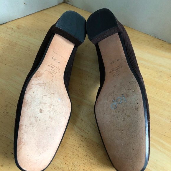 Vtg Louis Feraus Boutique low pump zebra print AA - Picture 6 of 7